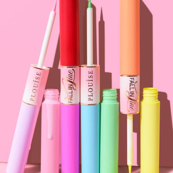 PLouise Fall In Line Double Ended Liner in FANCY PANSY & WISTERIA LANE - Picture 3 of 4